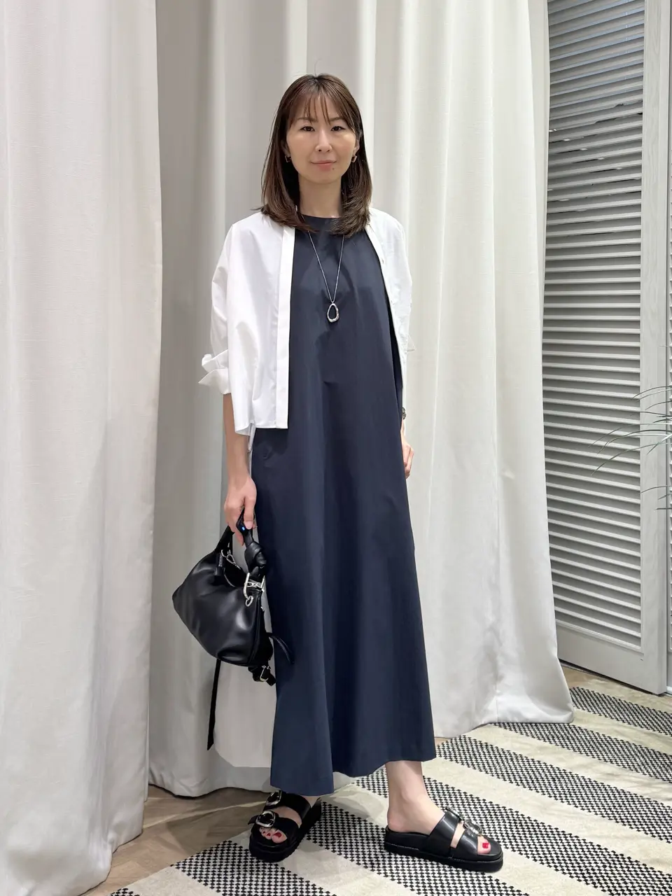 ONWARD CROSSET SELECT KURIYAMA コーディネート画像