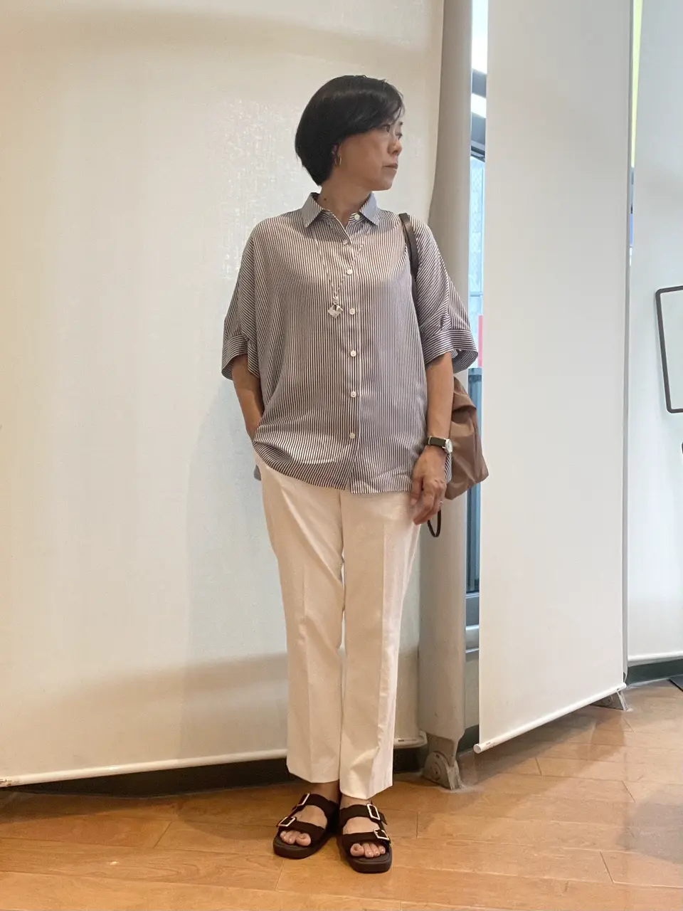 ONWARD CROSSET SELECT 森 コーディネート画像