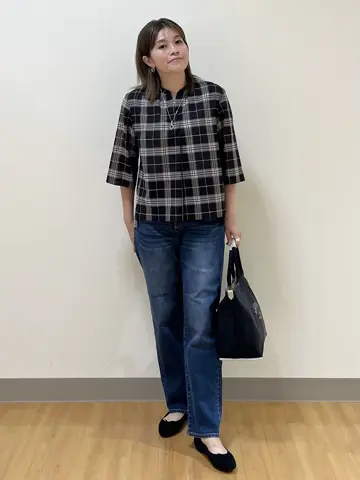 ONWARD CROSSET SELECT TAMAGAWA コーディネート画像