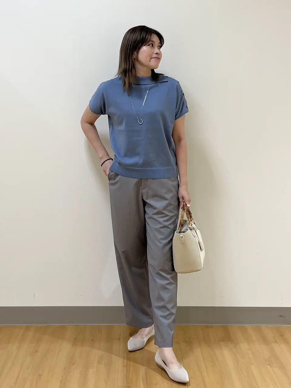 ONWARD CROSSET SELECT TAMAGAWA コーディネート画像