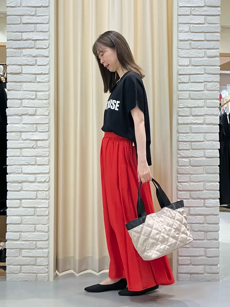 ONWARD CROSSET SELECT 檀 コーディネート画像