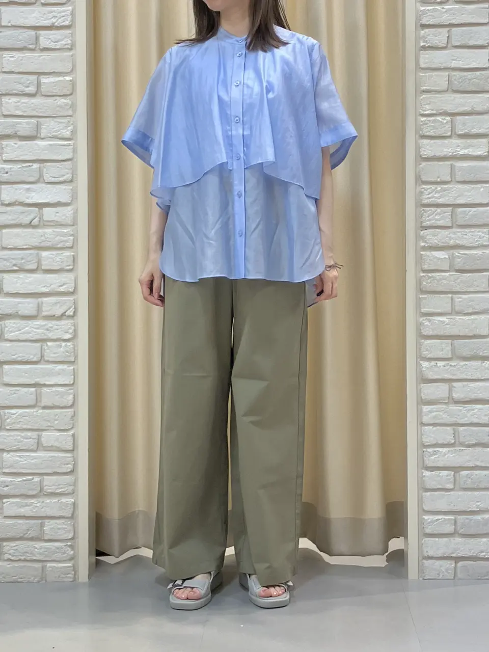 ONWARD CROSSET SELECT 檀 コーディネート画像