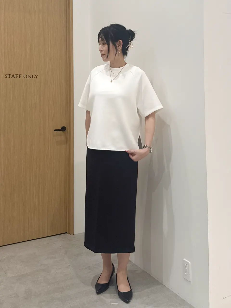 ONWARD CROSSET SELECT 色川 コーディネート画像