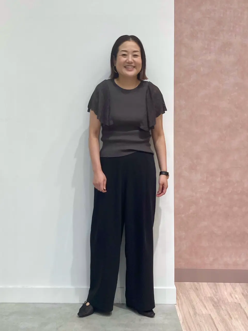 ONWARD CROSSET SELECT 野村 コーディネート画像