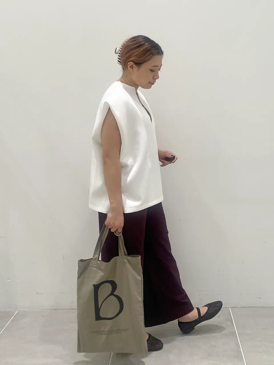 ONWARD CROSSET SELECT 毛利 コーディネート画像