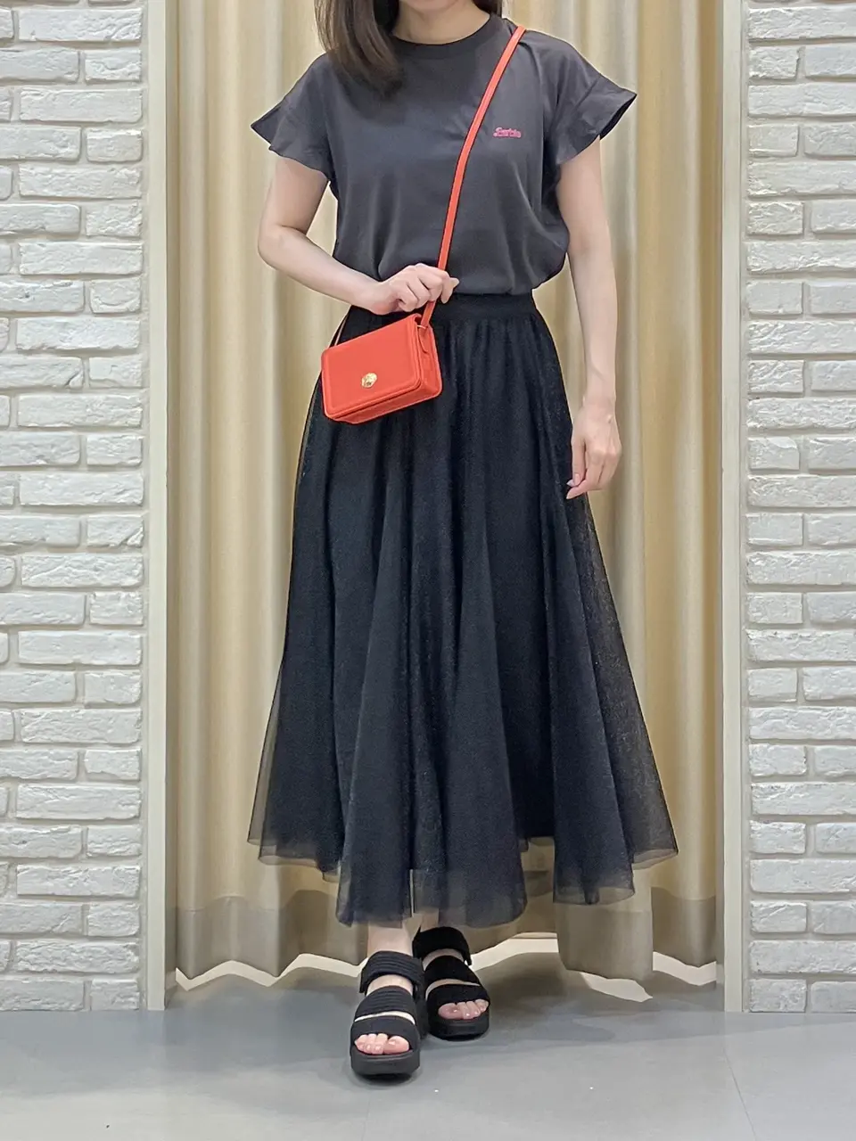 ONWARD CROSSET SELECT 檀 コーディネート画像