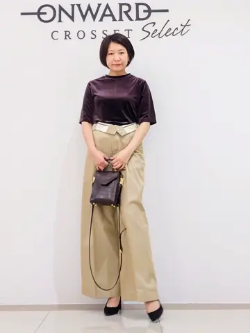 ONWARD CROSSET SELECT スタッフ コーディネート画像