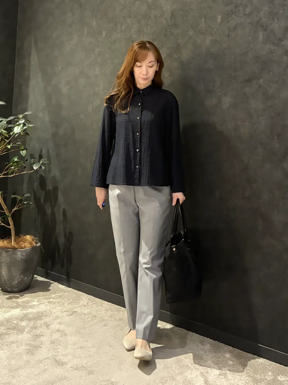 オンワード樫山 J.PRESS パンツスーツ　ワイドパンツ WEB・一部店舗限定】ストレッチパンツ / J.PRESS MEN