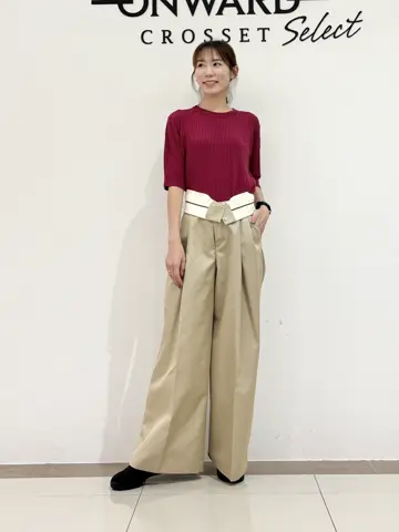 ONWARD CROSSET SELECT スタッフ コーディネート画像