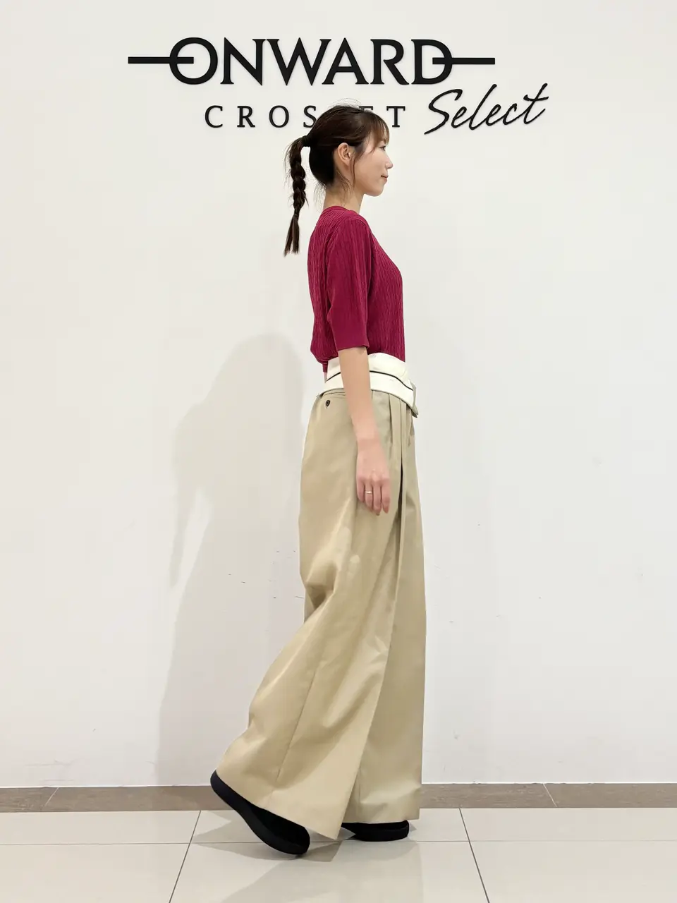 ONWARD CROSSET SELECT スタッフ コーディネート画像