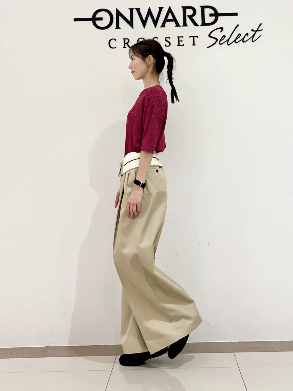 ONWARD CROSSET SELECT スタッフ コーディネート画像