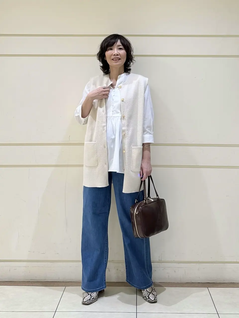 ONWARD CROSSET SELECT maruri コーディネート画像