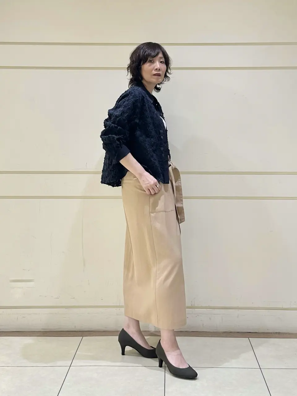 ONWARD CROSSET SELECT maruri コーディネート画像