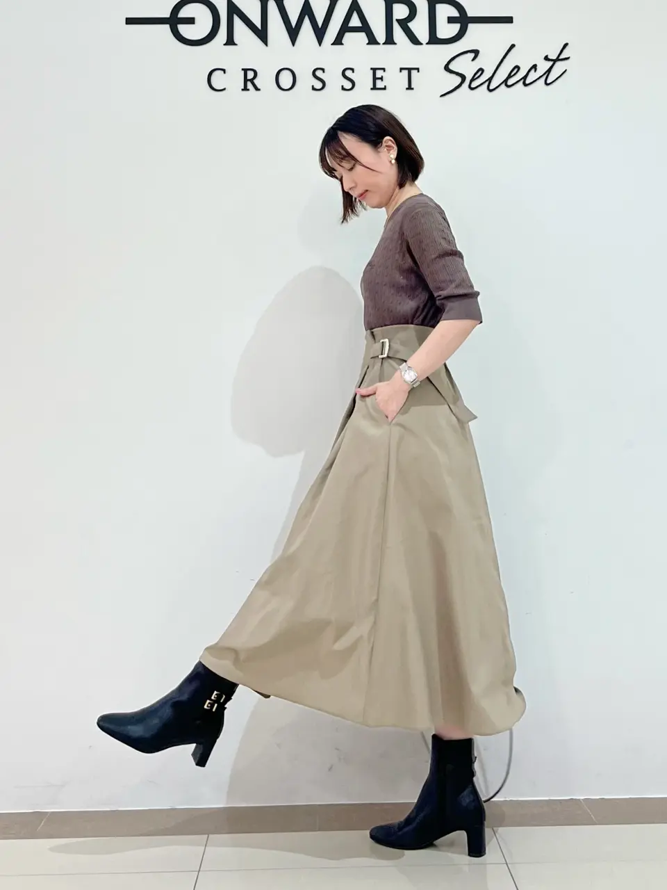 ONWARD CROSSET SELECT スタッフ コーディネート画像