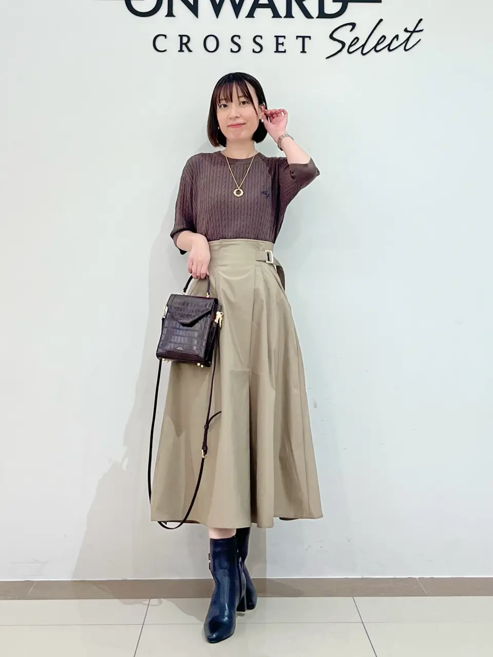 ONWARD CROSSET SELECT スタッフ コーディネート画像