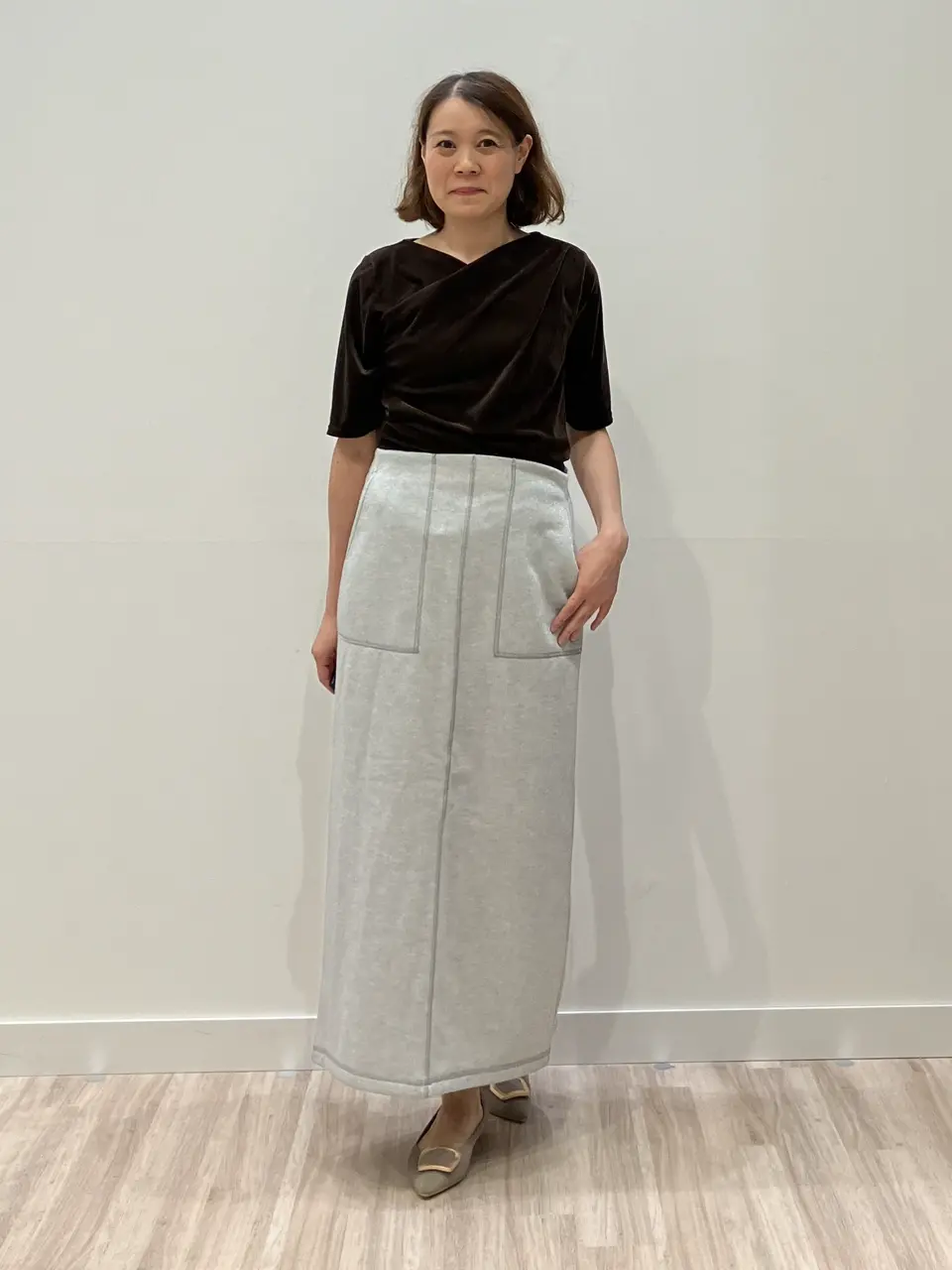 ONWARD CROSSET SELECT 林 コーディネート画像