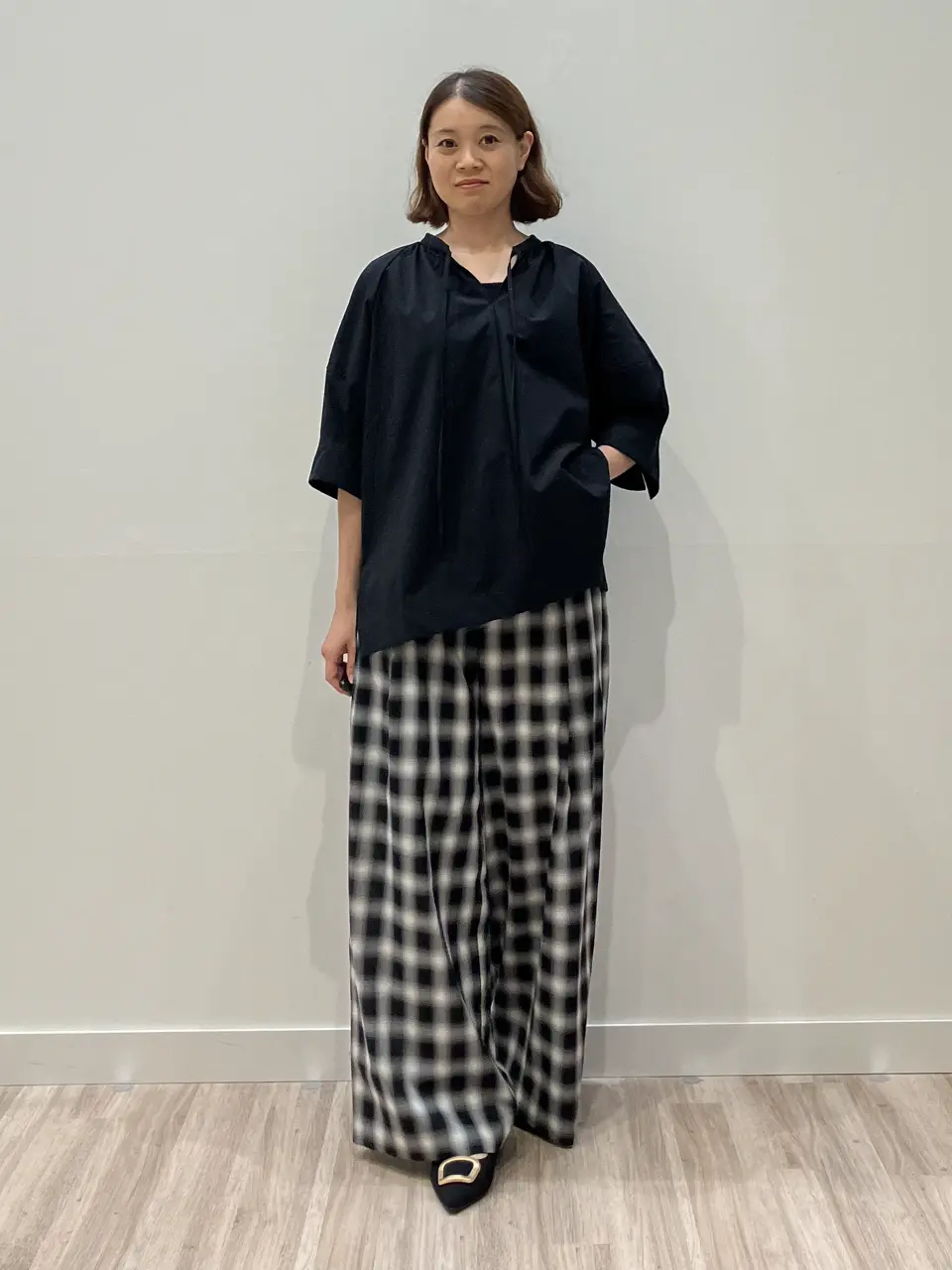 ONWARD CROSSET SELECT 林 コーディネート画像