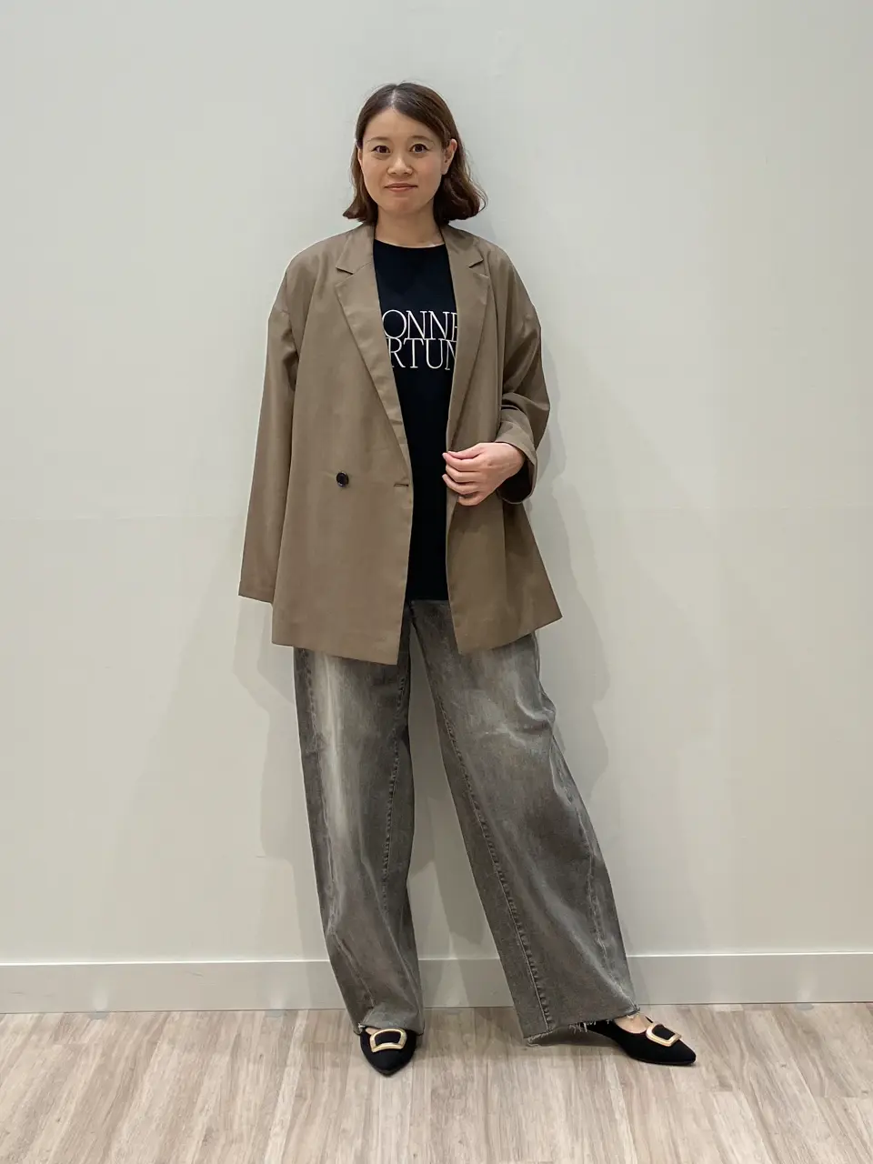 ONWARD CROSSET SELECT 林 コーディネート画像