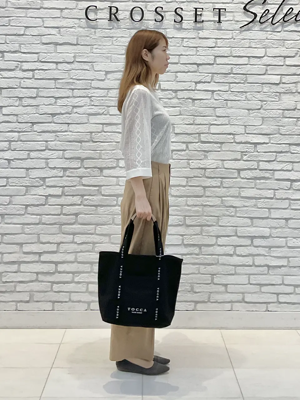 ONWARD CROSSET SELECT IZUMI コーディネート画像