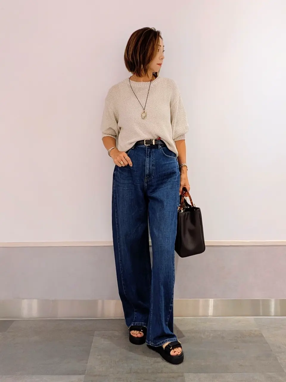 ONWARD CROSSET SELECT niwa コーディネート画像