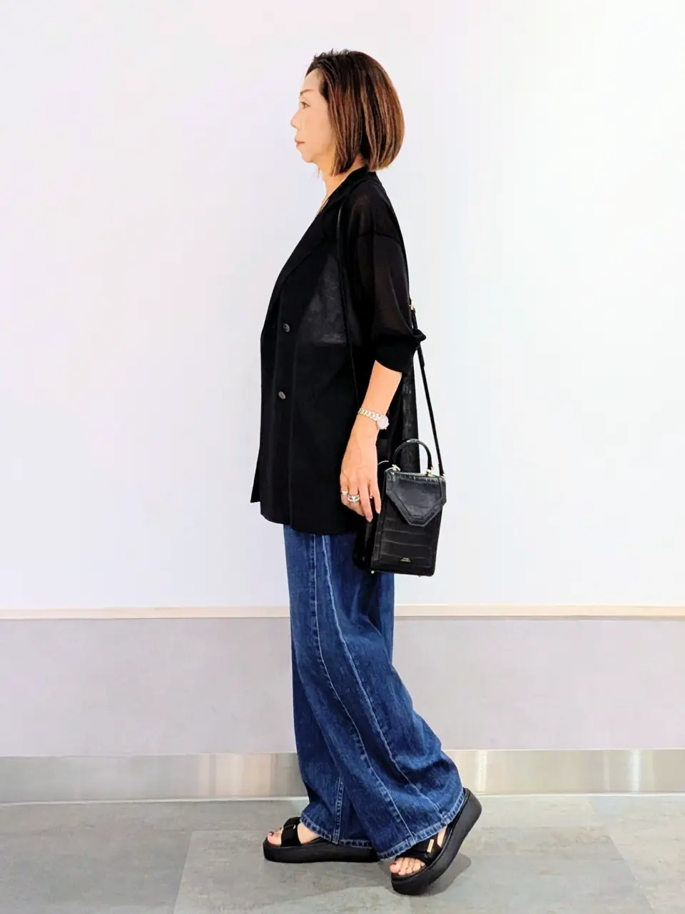 ONWARD CROSSET SELECT niwa コーディネート画像