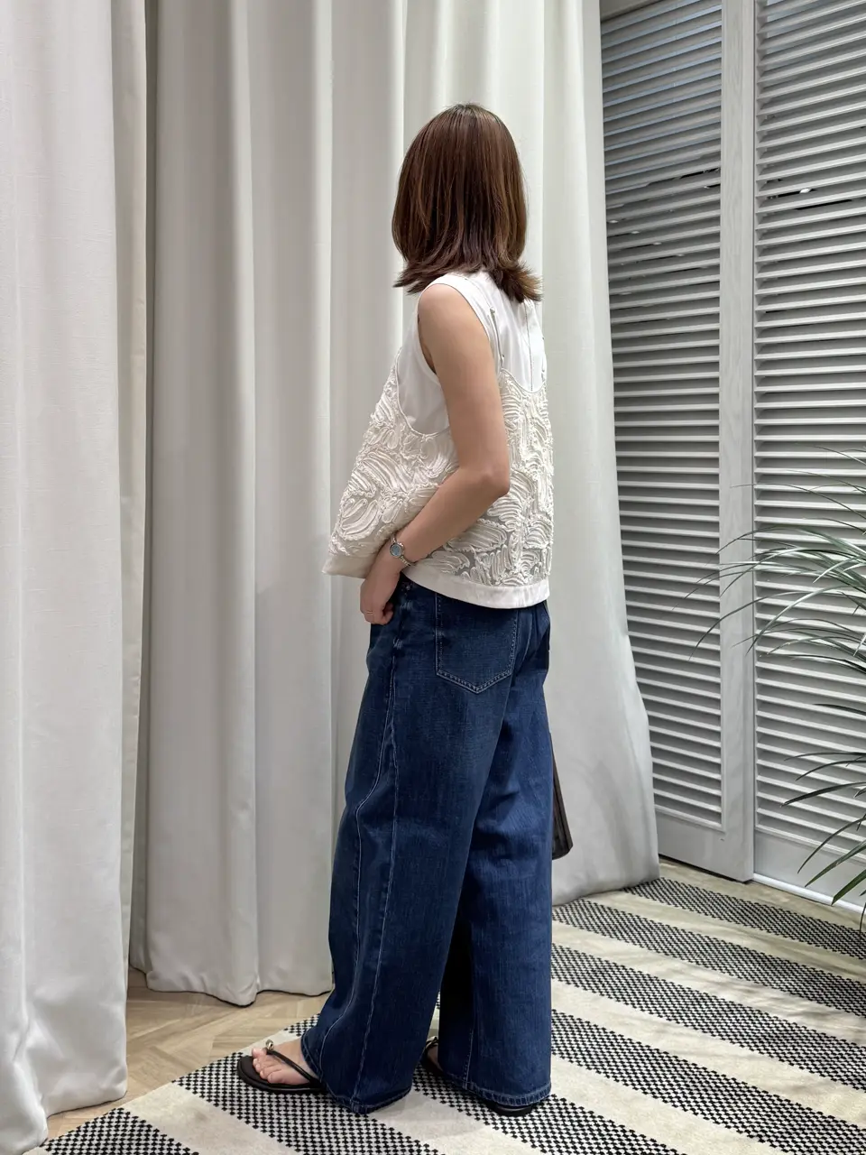 ONWARD CROSSET SELECT KURIYAMA コーディネート画像