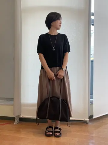 ONWARD CROSSET SELECT 森 コーディネート画像