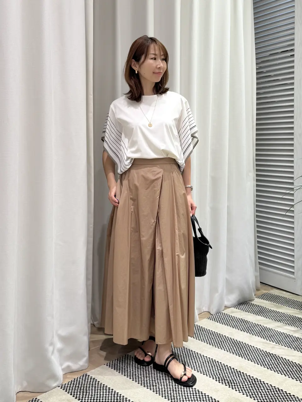 ONWARD CROSSET SELECT KURIYAMA コーディネート画像