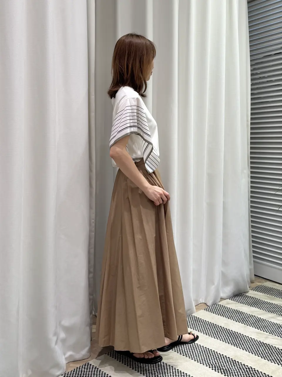 ONWARD CROSSET SELECT KURIYAMA コーディネート画像