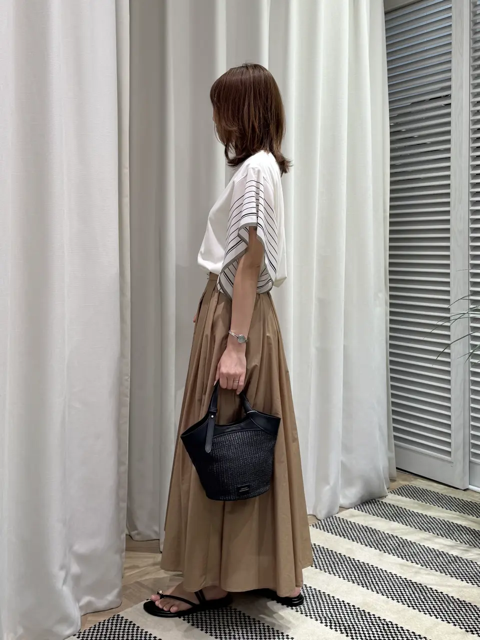 ONWARD CROSSET SELECT KURIYAMA コーディネート画像