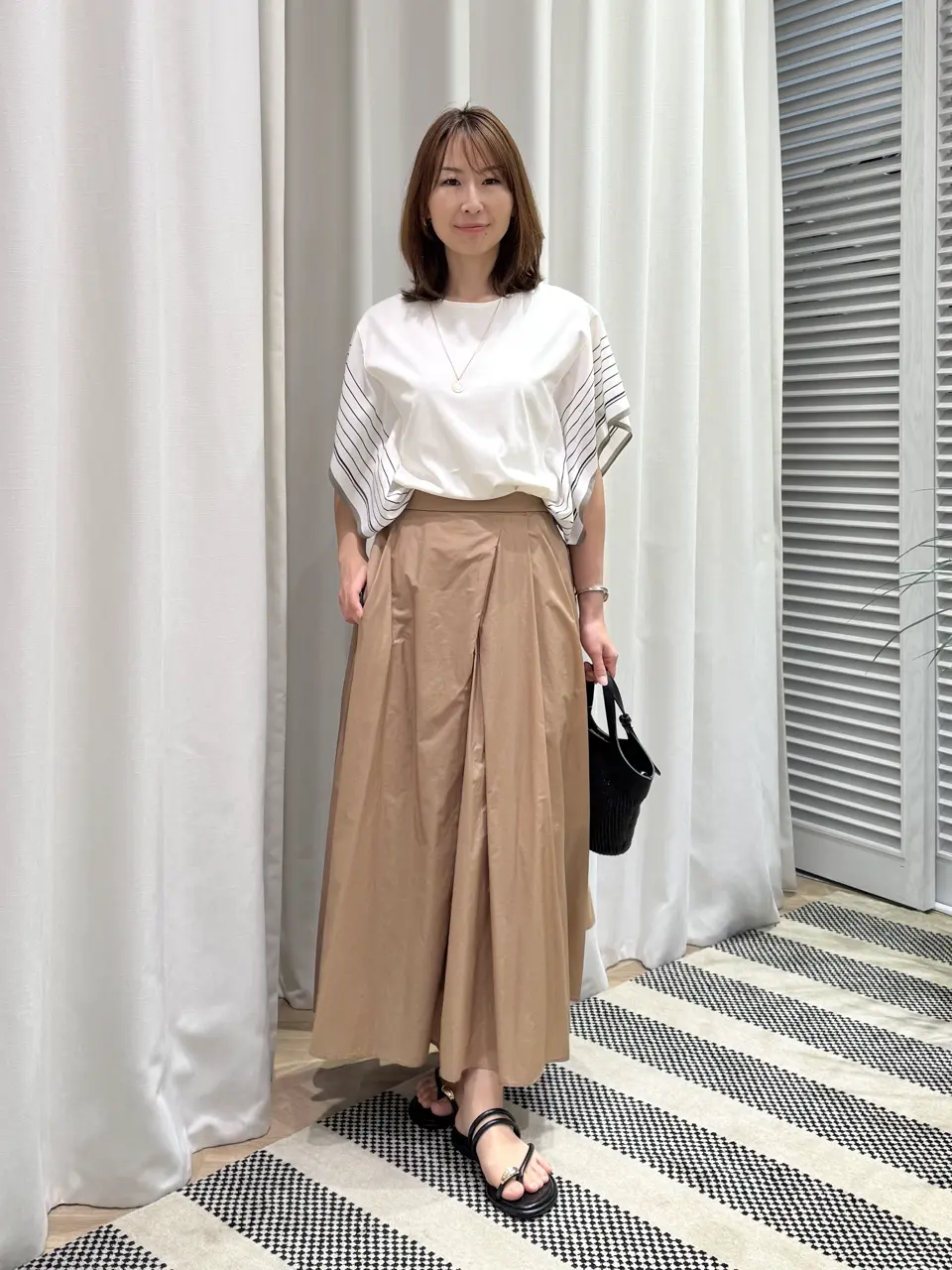 ONWARD CROSSET SELECT KURIYAMA コーディネート画像