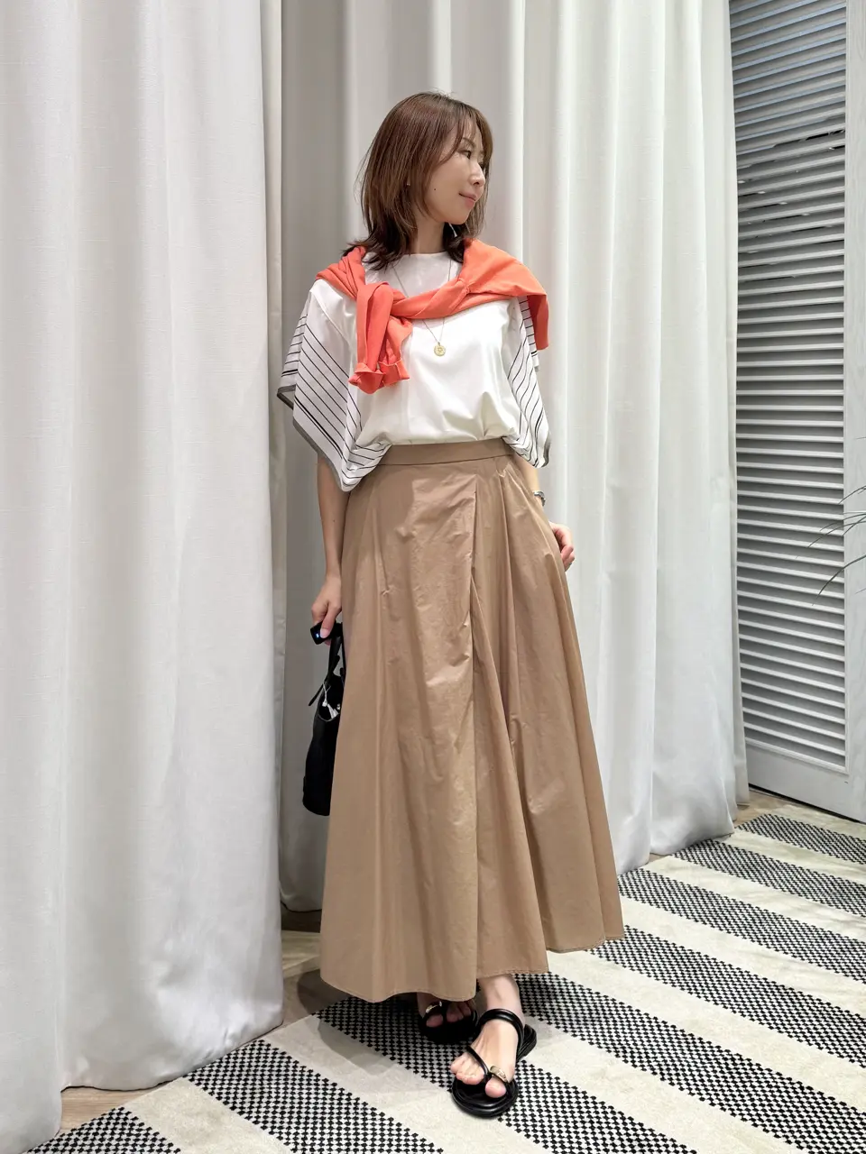 ONWARD CROSSET SELECT KURIYAMA コーディネート画像