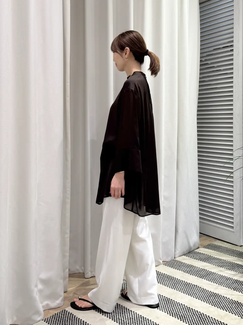 ONWARD CROSSET SELECT KURIYAMA コーディネート画像