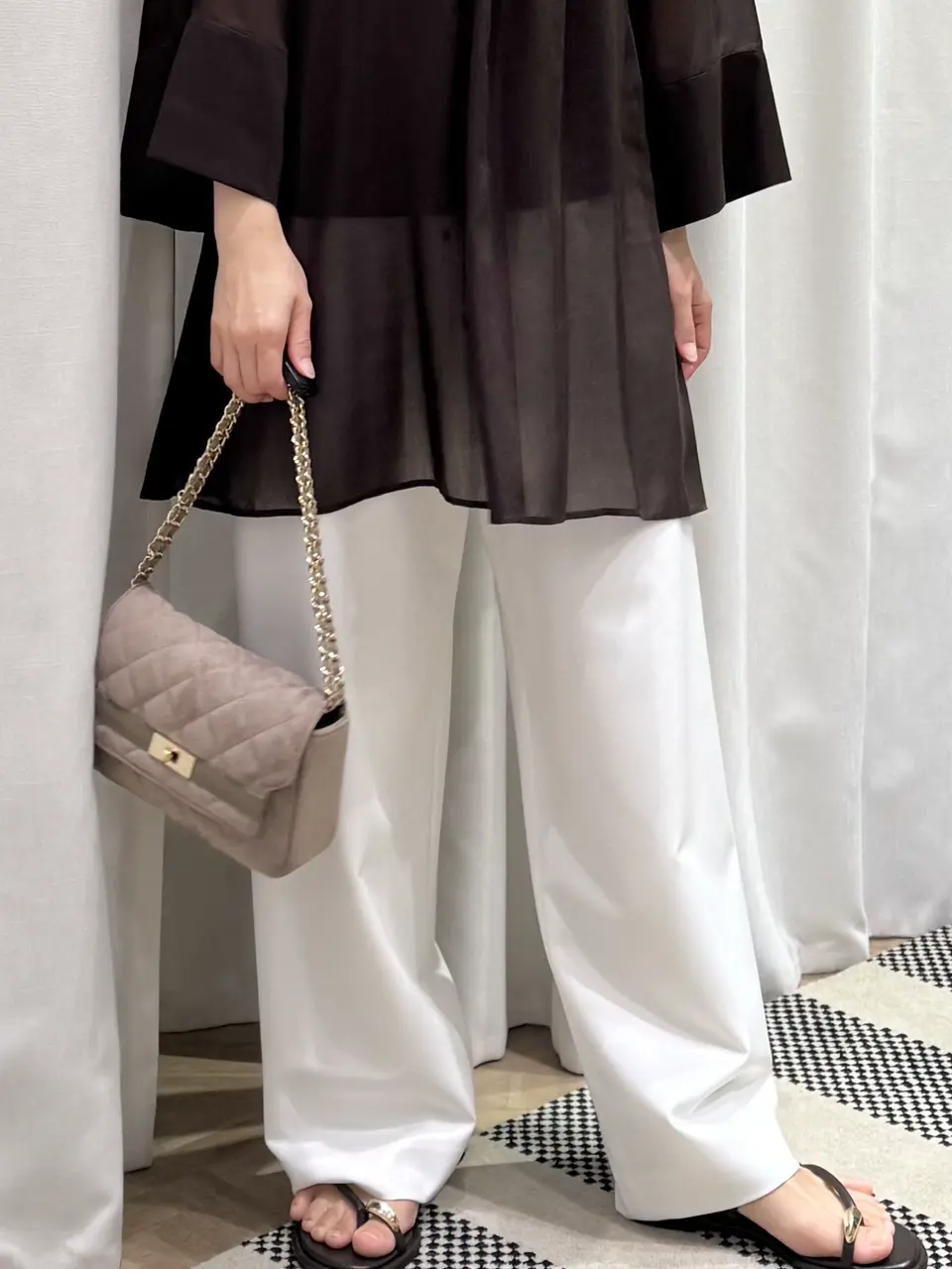 ONWARD CROSSET SELECT KURIYAMA コーディネート画像