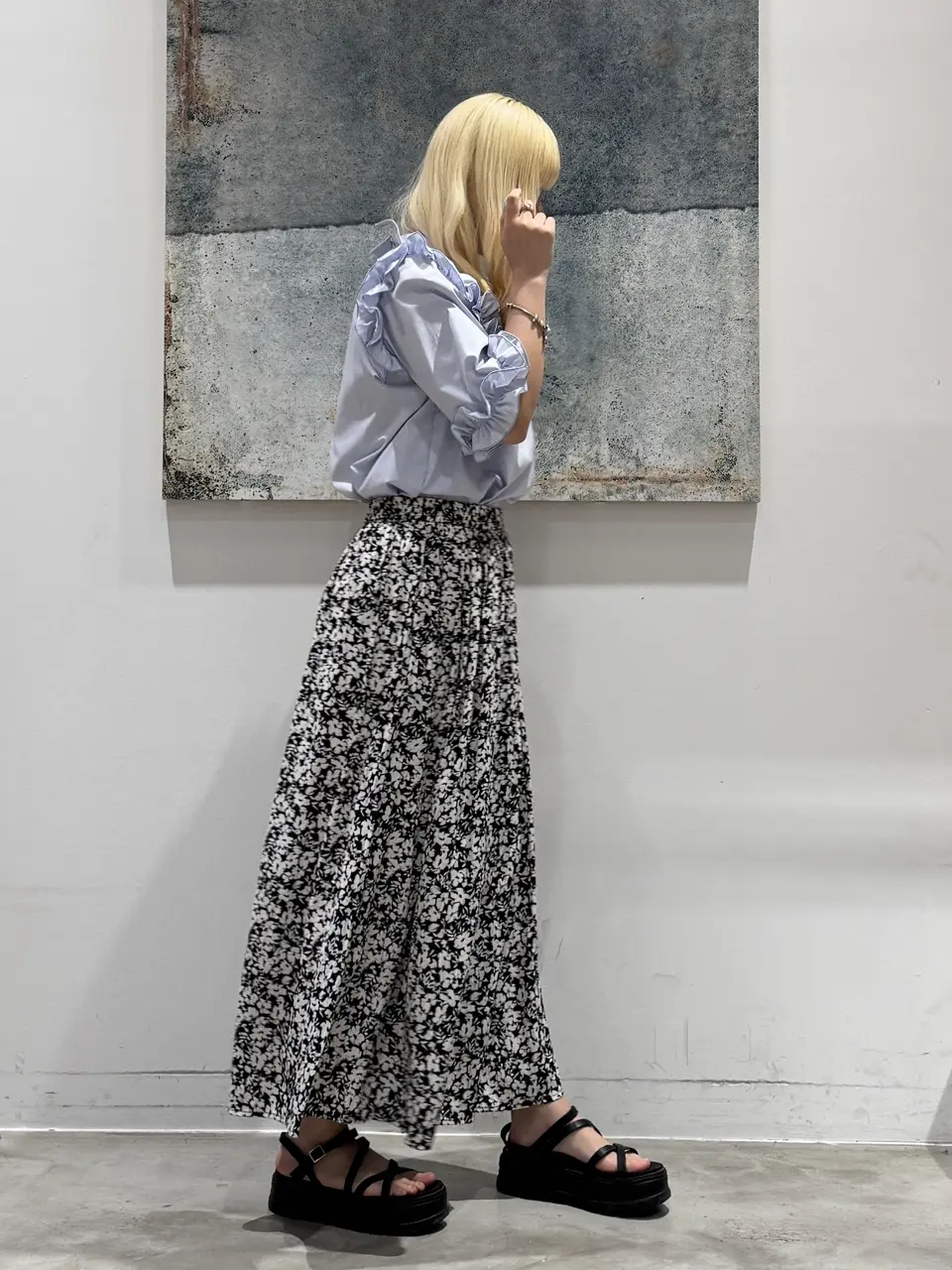 ONWARD CROSSET SELECT 石井 コーディネート画像