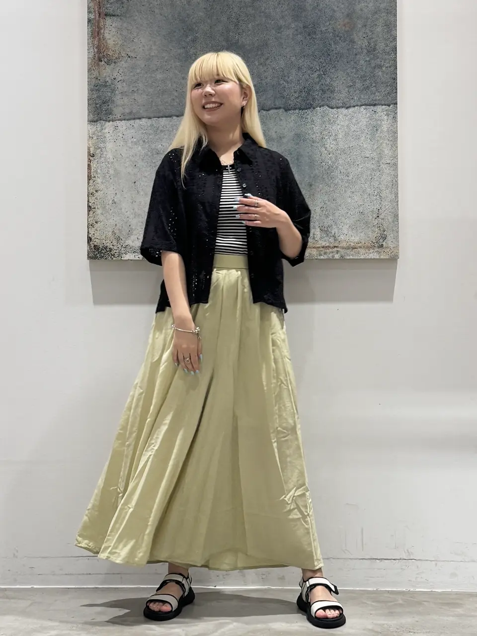 ONWARD CROSSET SELECT 石井 コーディネート画像