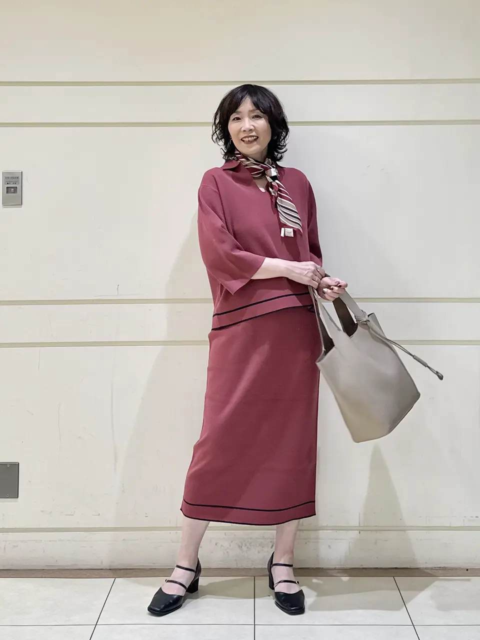 ONWARD CROSSET SELECT maruri コーディネート画像