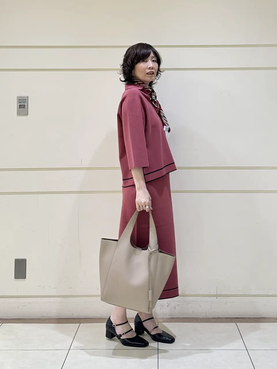 ONWARD CROSSET SELECT maruri コーディネート画像