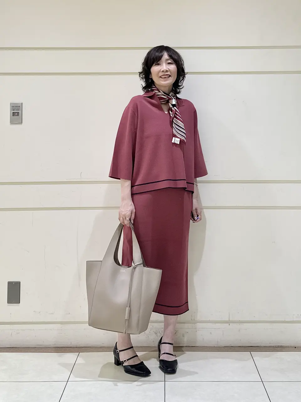 ONWARD CROSSET SELECT maruri コーディネート画像