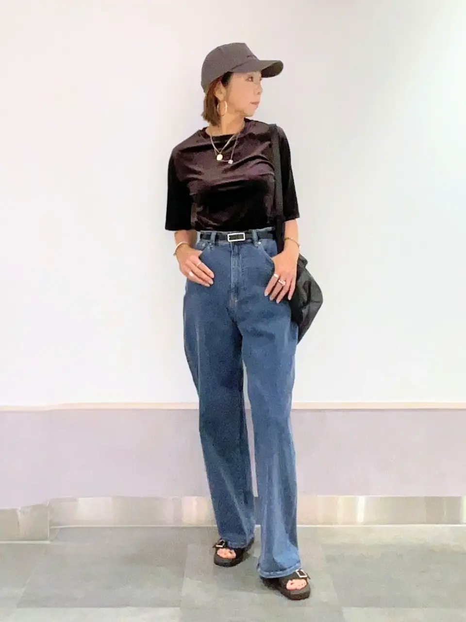 ONWARD CROSSET SELECT niwa コーディネート画像