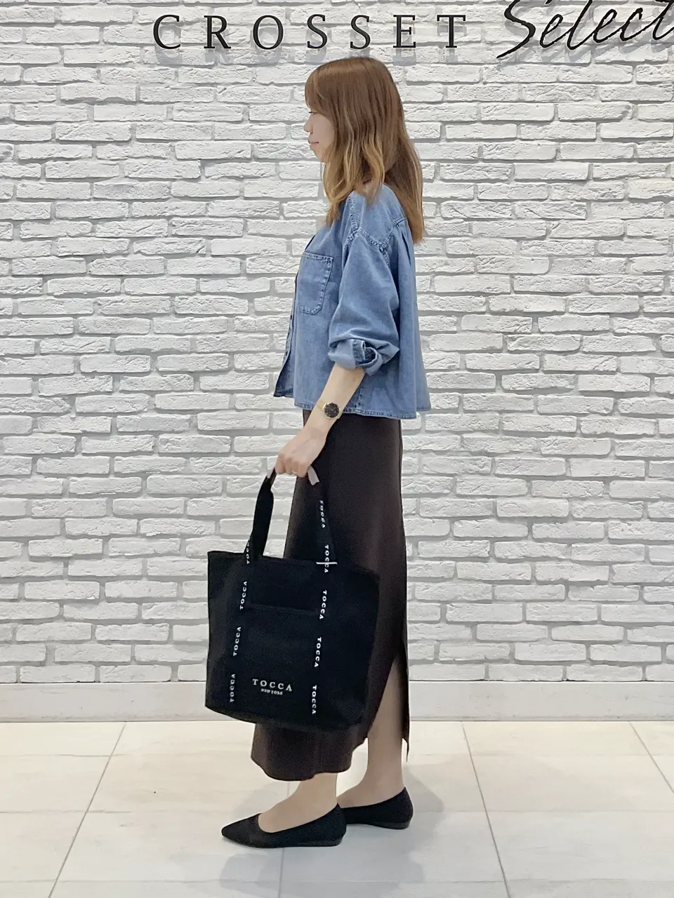 ONWARD CROSSET SELECT IZUMI コーディネート画像