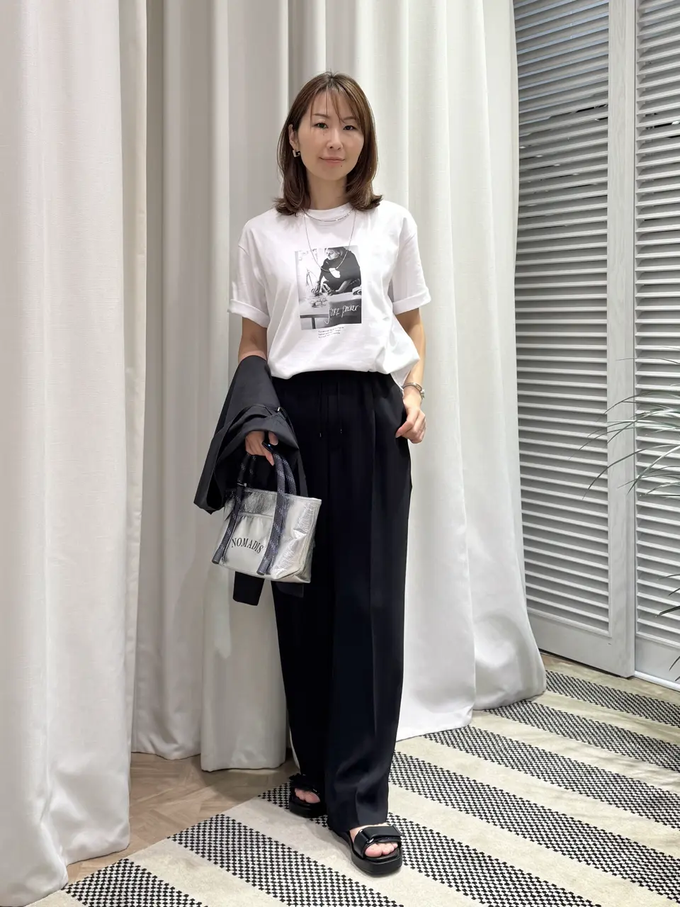 ONWARD CROSSET SELECT KURIYAMA コーディネート画像