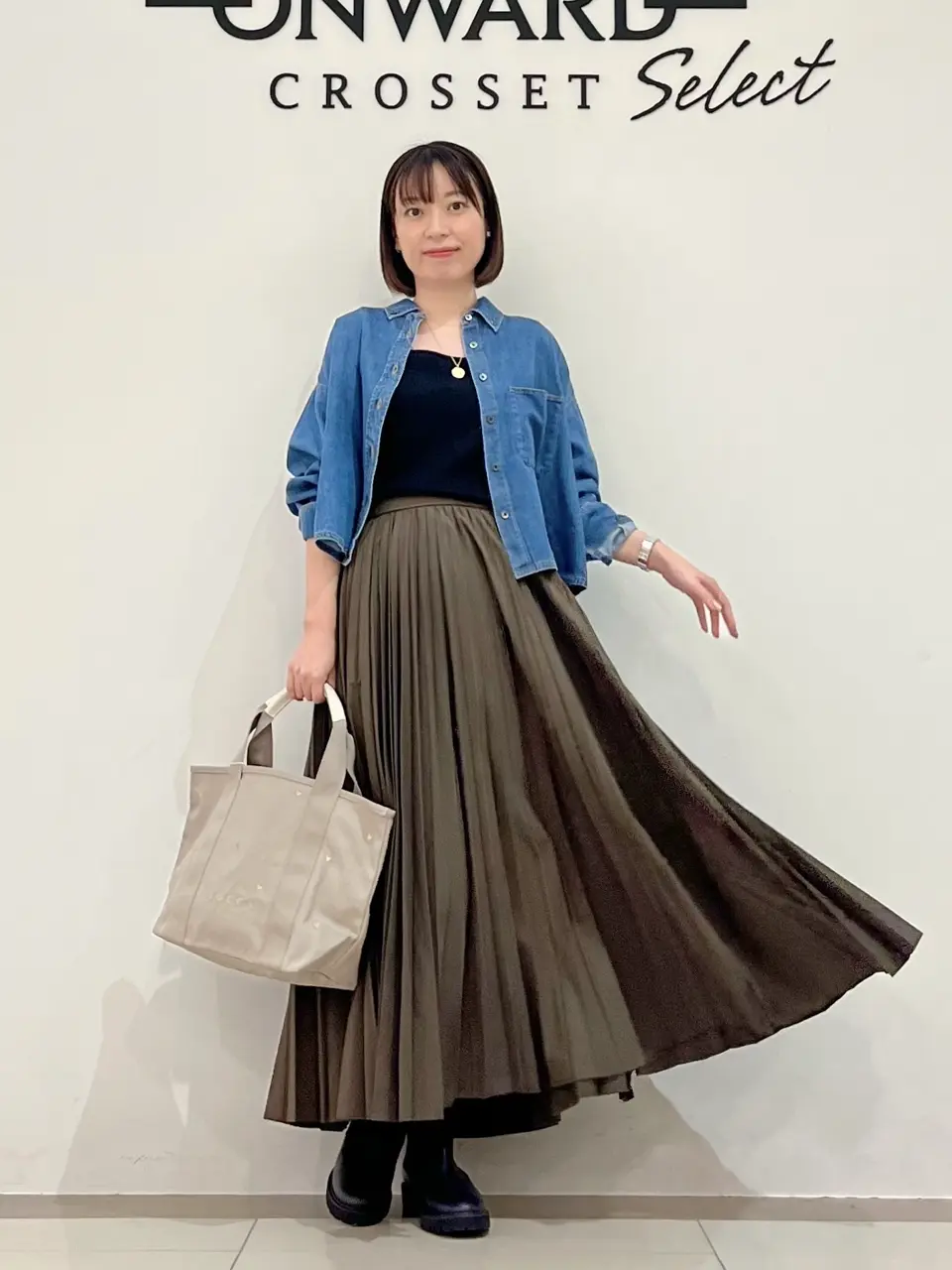  スタッフ コーディネート画像