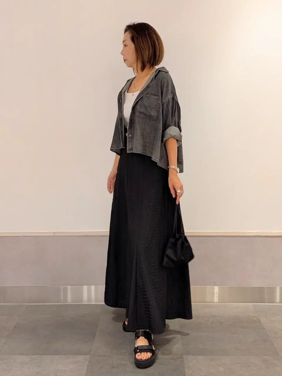 ONWARD CROSSET SELECT niwa コーディネート画像