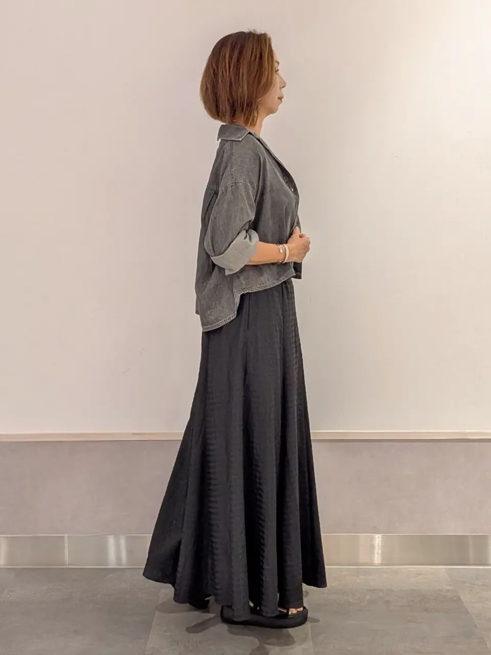 ONWARD CROSSET SELECT niwa コーディネート画像