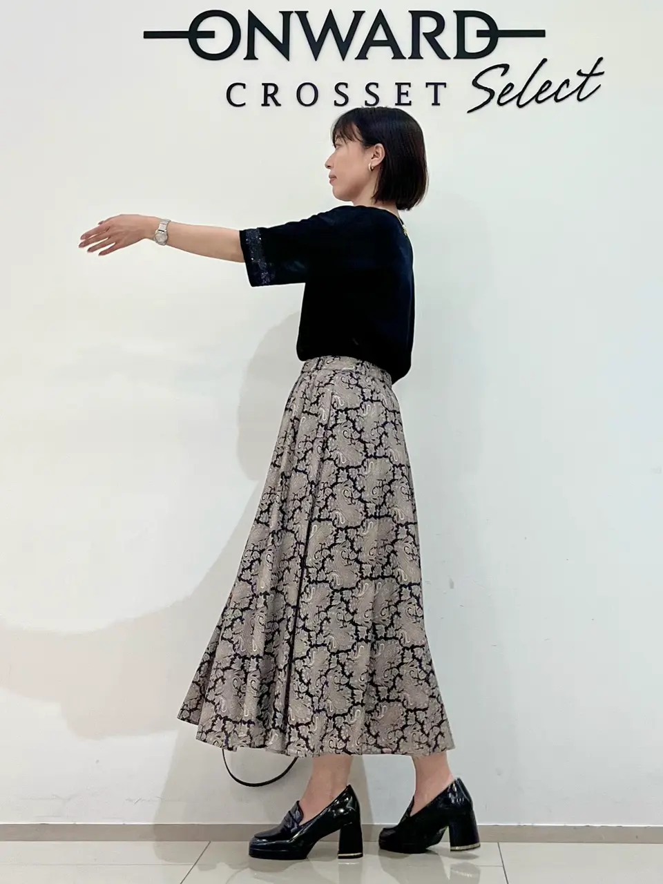 ONWARD CROSSET SELECT スタッフ コーディネート画像