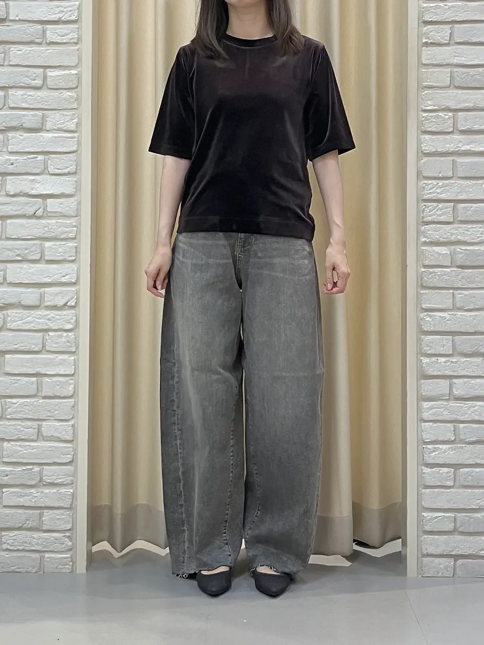 ONWARD CROSSET SELECT 檀 コーディネート画像