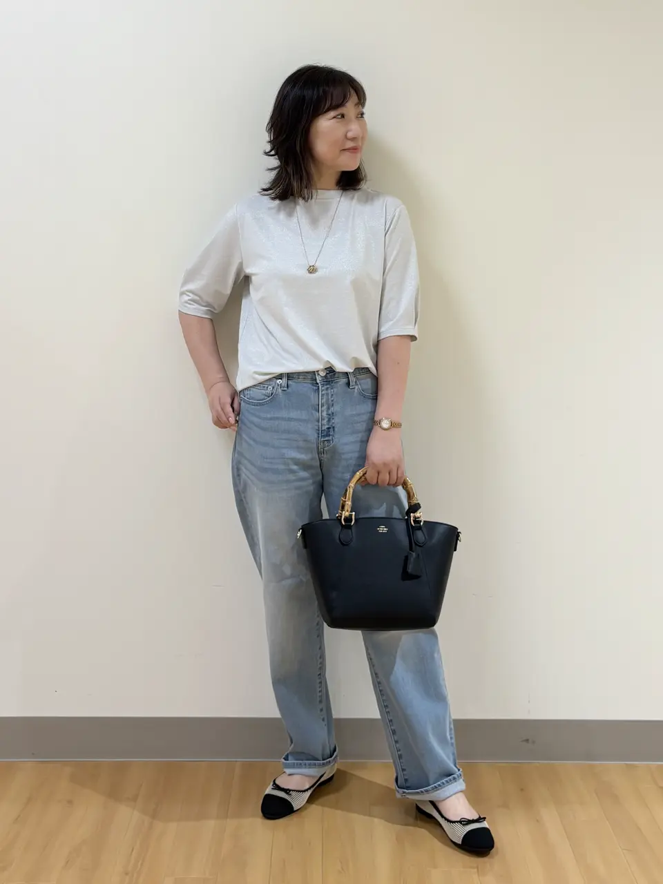 ONWARD CROSSET SELECT TAKI コーディネート画像