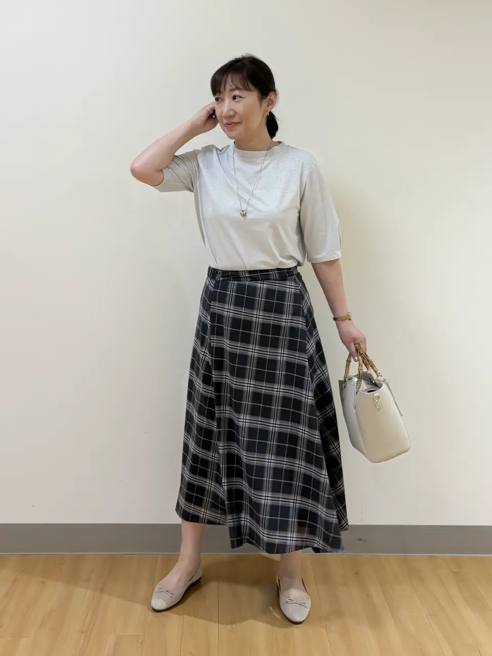 ONWARD CROSSET SELECT TAKI コーディネート画像