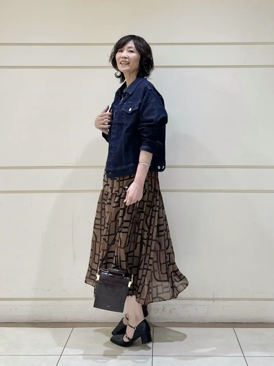 ONWARD CROSSET SELECT maruri コーディネート画像